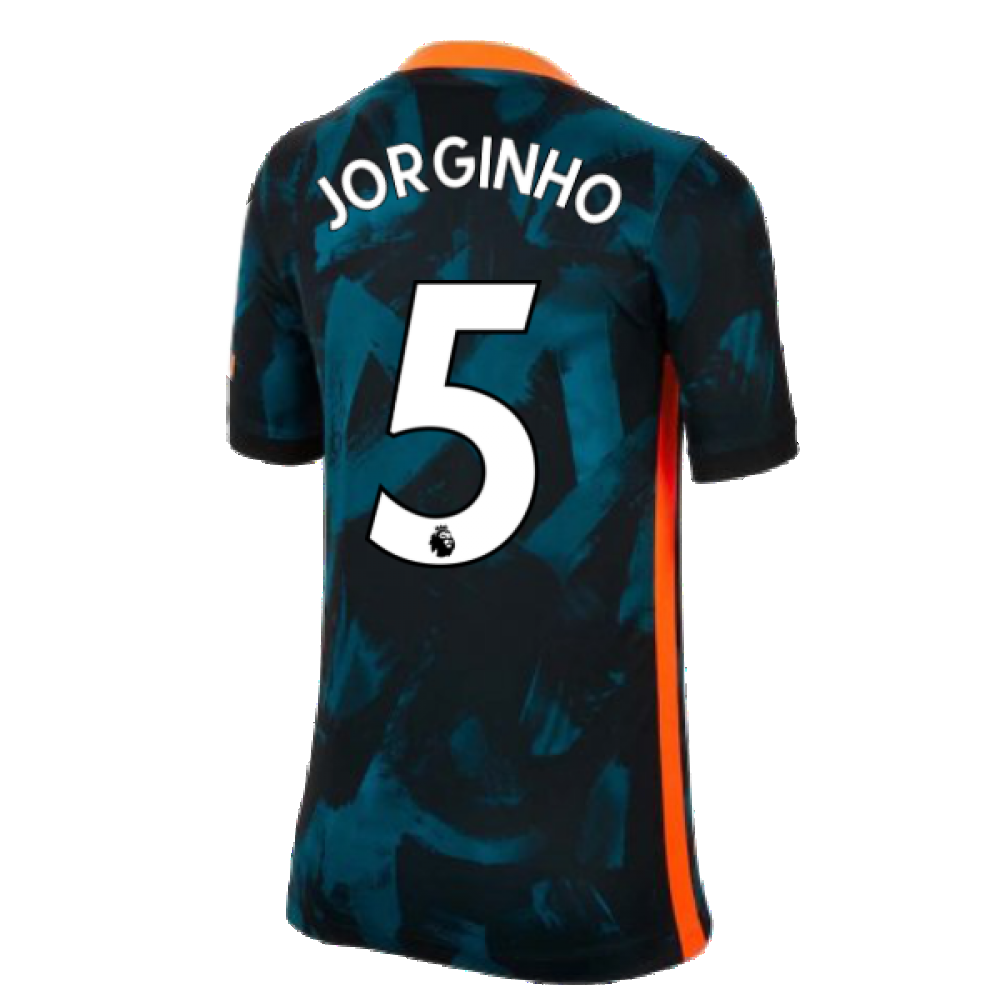 2021-2022 Chelsea 3rd Shirt (Kids) (JORGINHO 5)