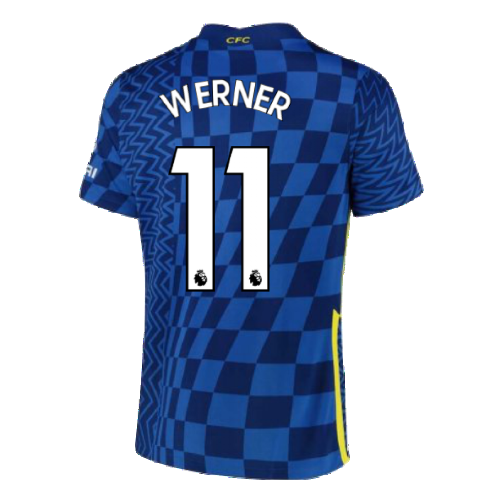 2021-2022 Chelsea Home Shirt (Kids) (WERNER 11)