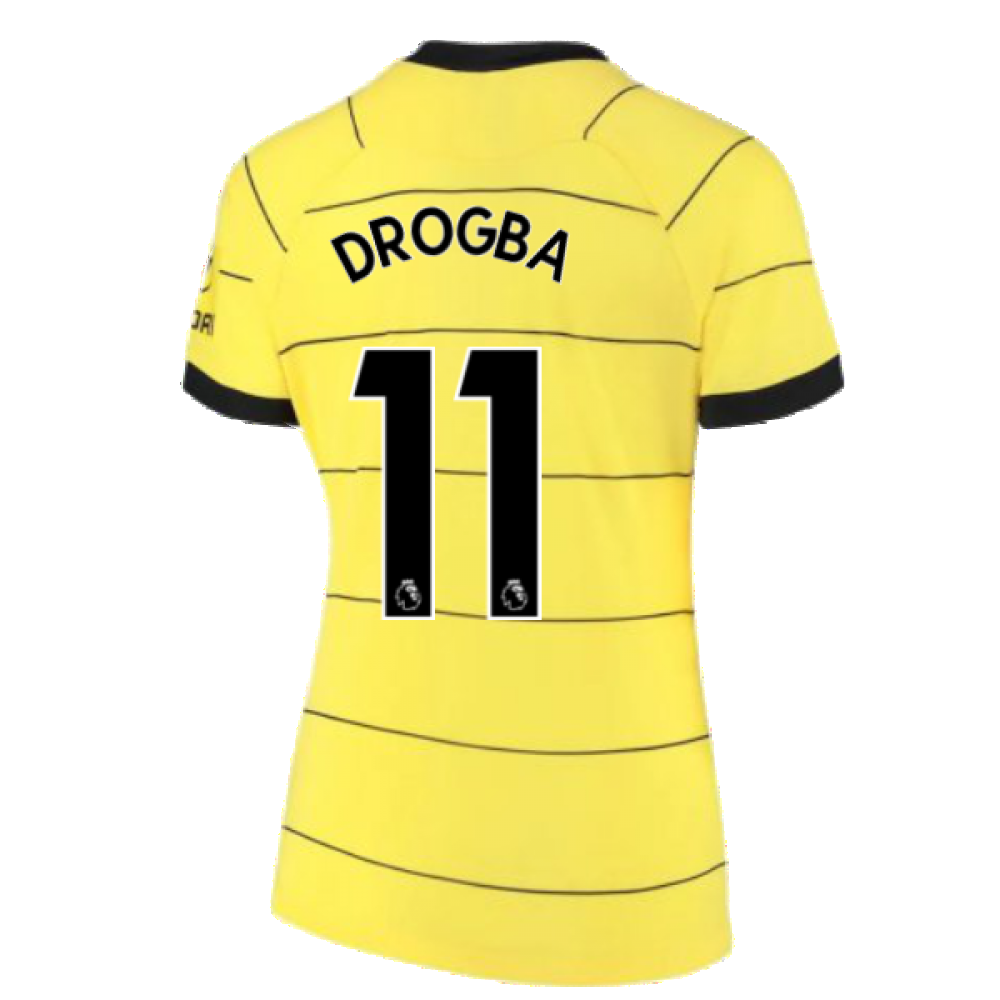 2021-2022 Chelsea Womens Away Shirt (DROGBA 11)