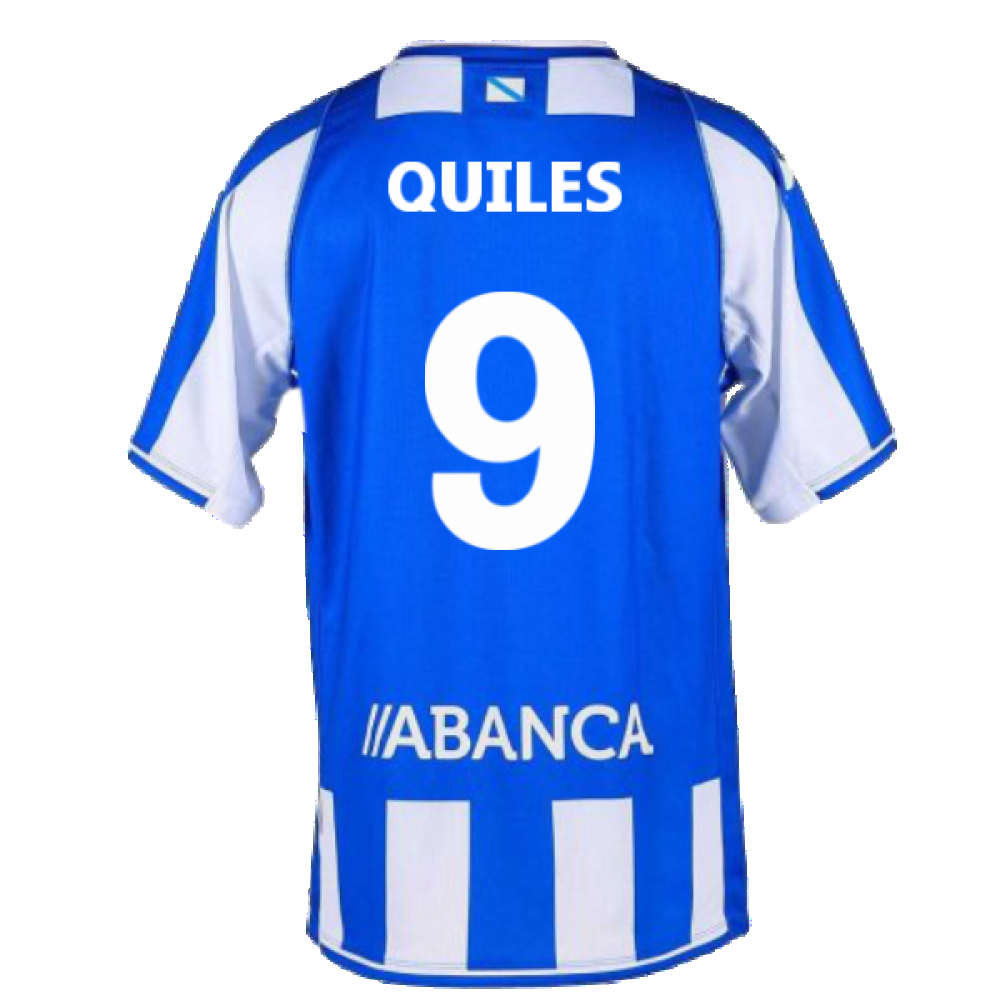 2021-2022 Deportivo La Coruna Home Shirt (Quiles 9)