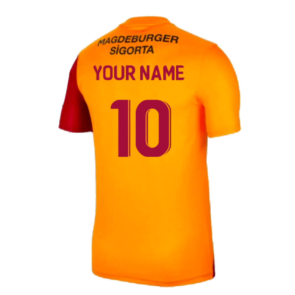 2021-2022 Galatasaray Supporters Home Shirt (Your Name)