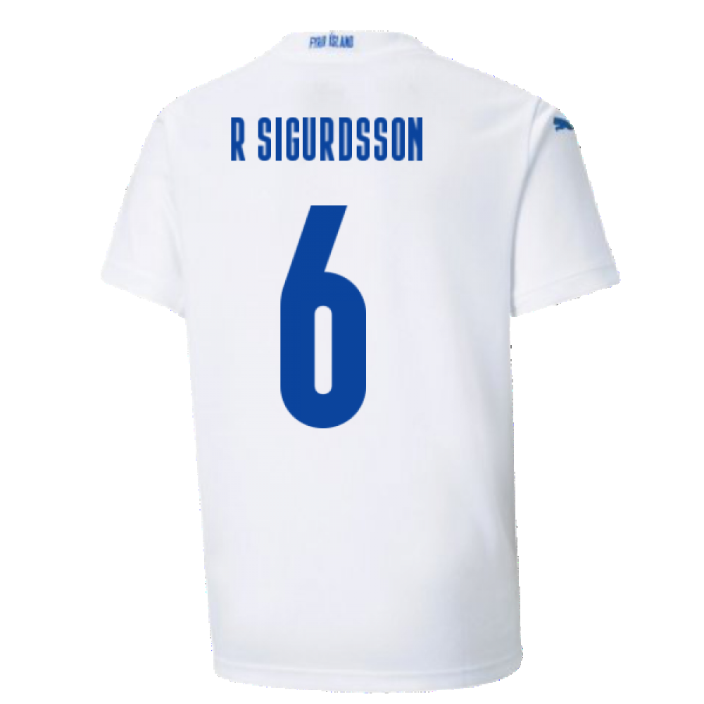 2021-2022 Iceland Away Shirt (R SIGURDSSON 6)