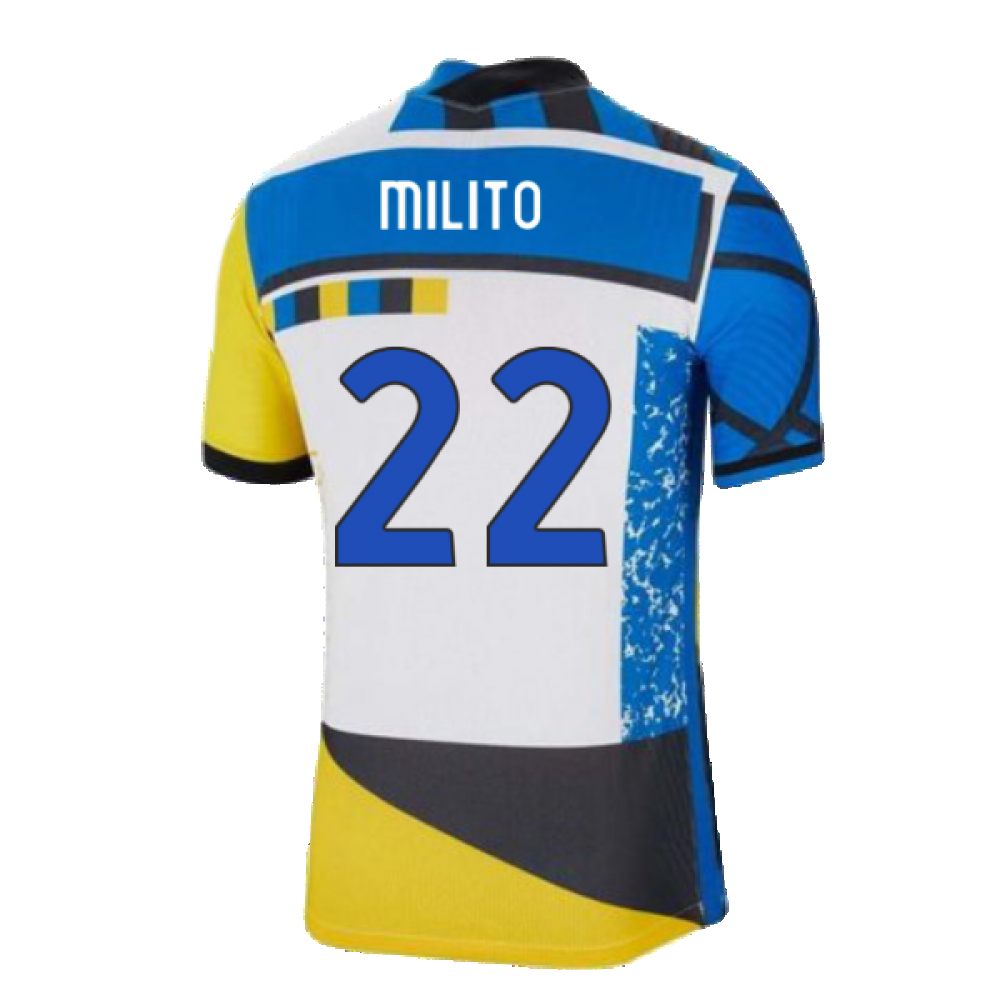 2021-2022 Inter Milan Vapor 4th Shirt (MILITO 22)