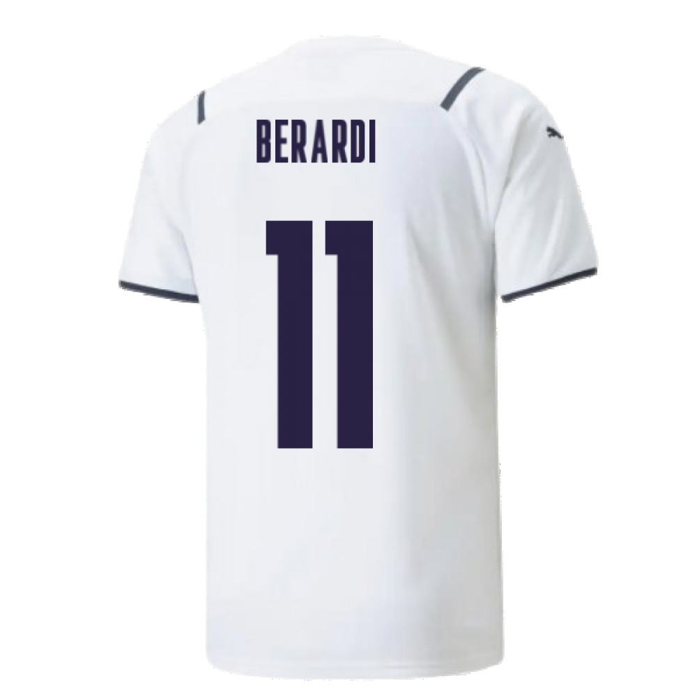 2021-2022 Italy Away Shirt (BERARDI 11)