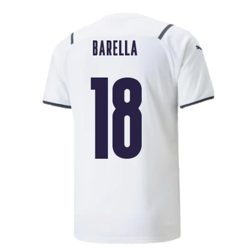 2021-2022 Italy Away Shirt (Kids) (BARELLA 18)