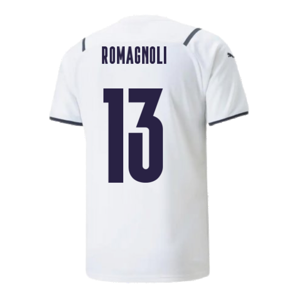 2021-2022 Italy Away Shirt (Kids) (ROMAGNOLI 13)