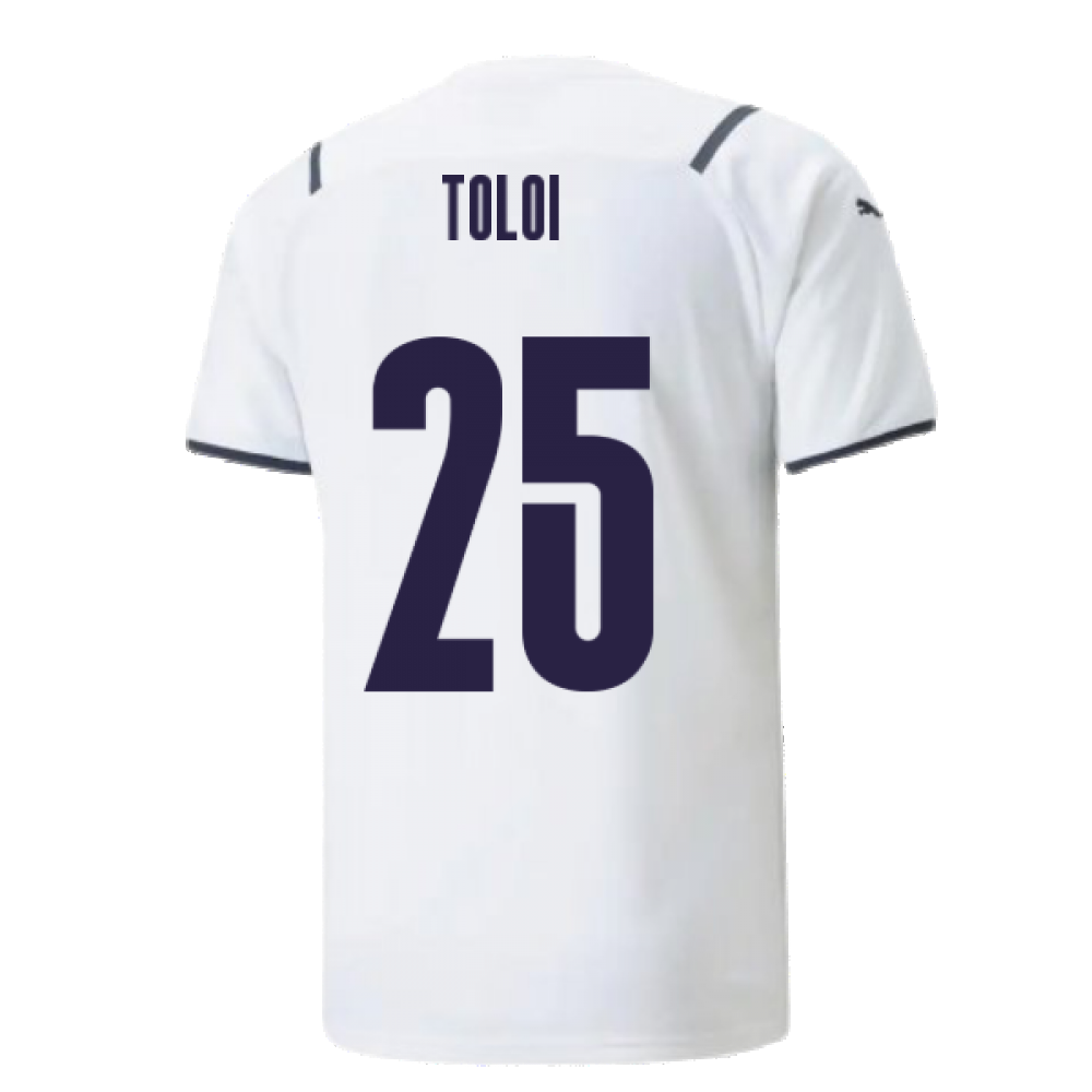 2021-2022 Italy Away Shirt (Kids) (TOLOI 25)