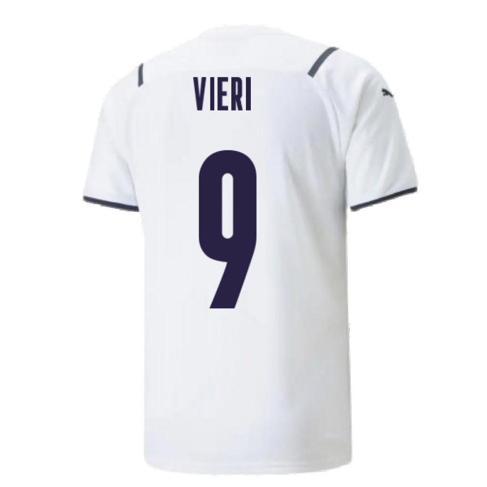 2021-2022 Italy Away Shirt (Kids) (VIERI 9)