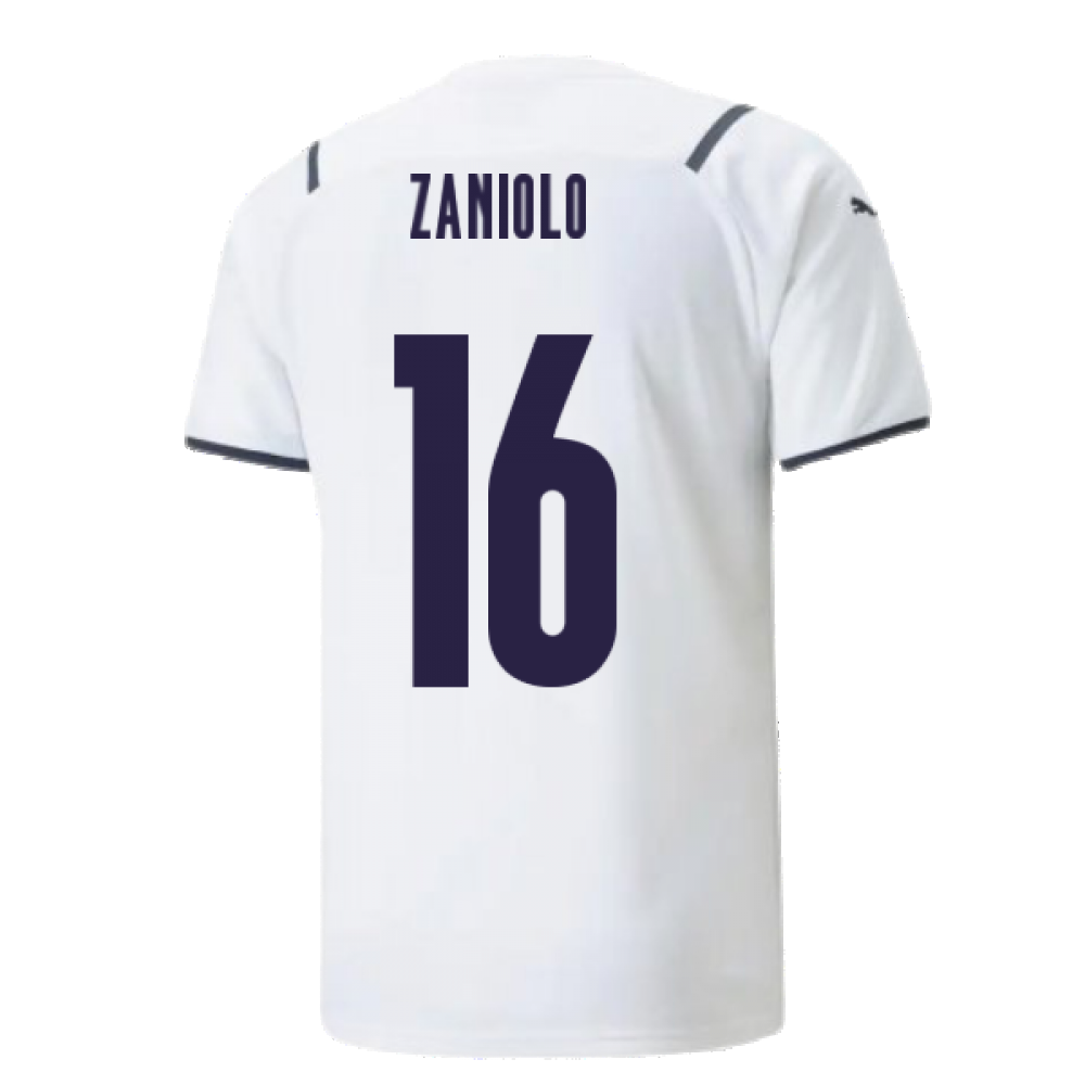 2021-2022 Italy Away Shirt (Kids) (ZANIOLO 16)