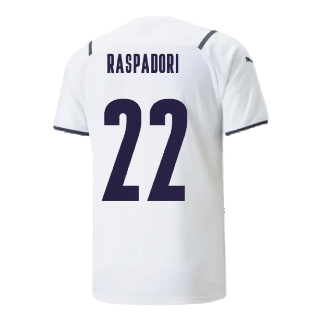 2021-2022 Italy Away Shirt (RASPADORI 22)