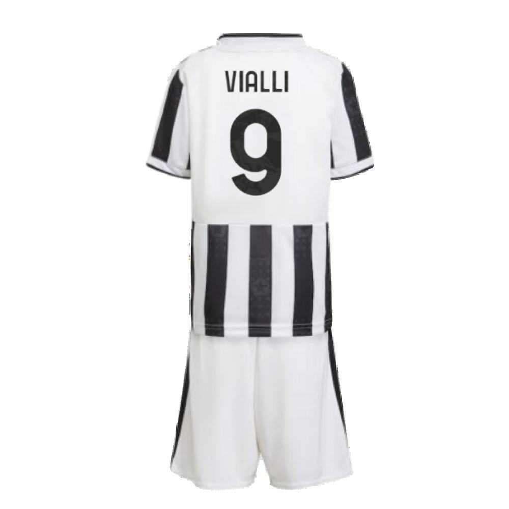 2021-2022 Juventus Home Mini Kit (VIALLI 9)