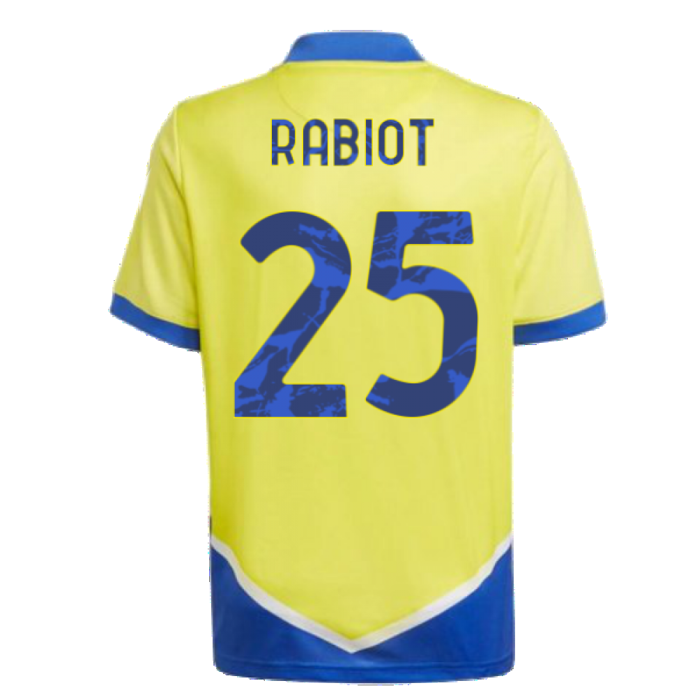 2021-2022 Juventus Third Shirt (Kids) (RABIOT 25)