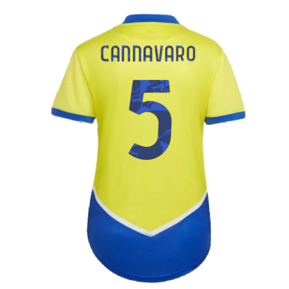 2021-2022 Juventus Third Shirt (Ladies) (CANNAVARO 5)