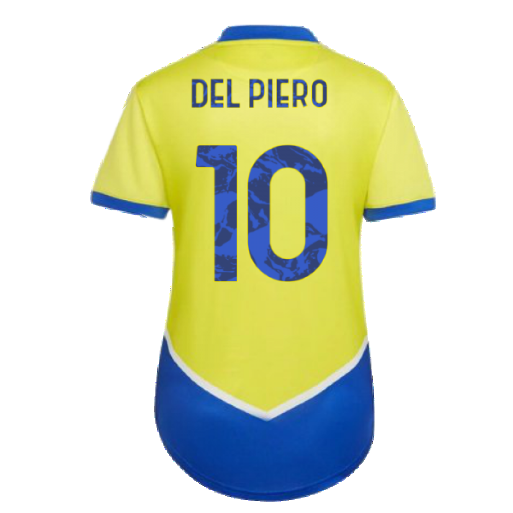 2021-2022 Juventus Third Shirt (Ladies) (DEL PIERO 10)