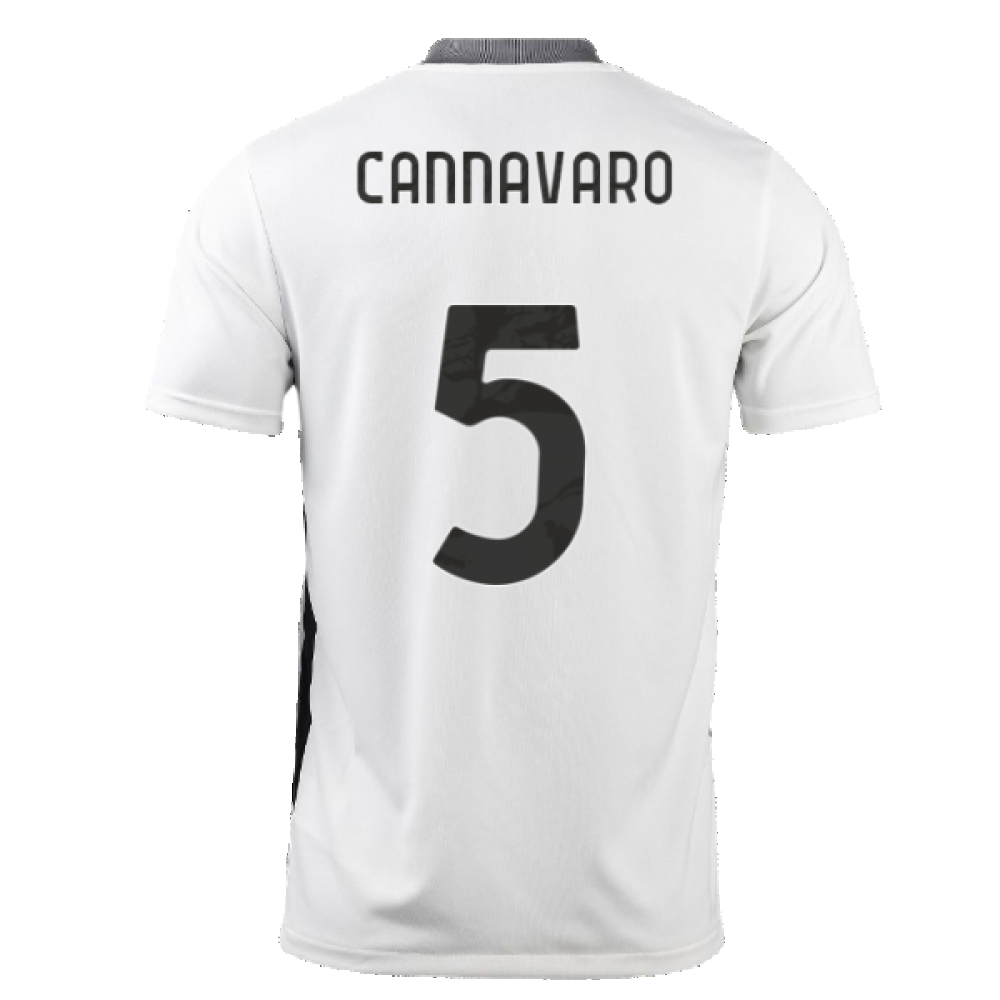 2021-2022 Juventus Training Shirt (White) (CANNAVARO 5)