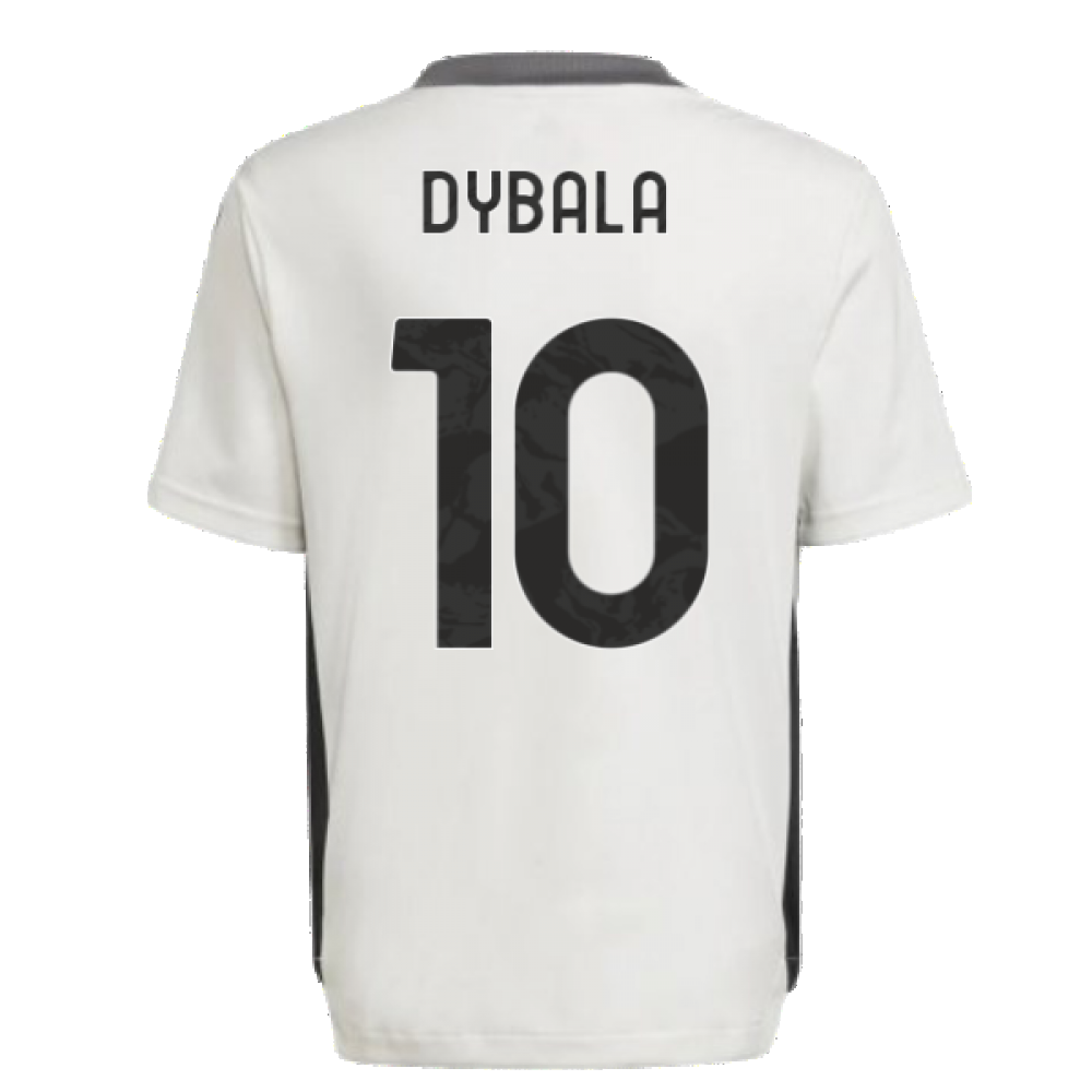 2021-2022 Juventus Training Shirt (White) - Kids (DYBALA 10)