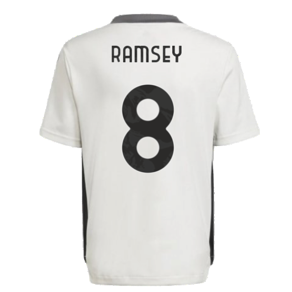 2021-2022 Juventus Training Shirt (White) - Kids (RAMSEY 8)