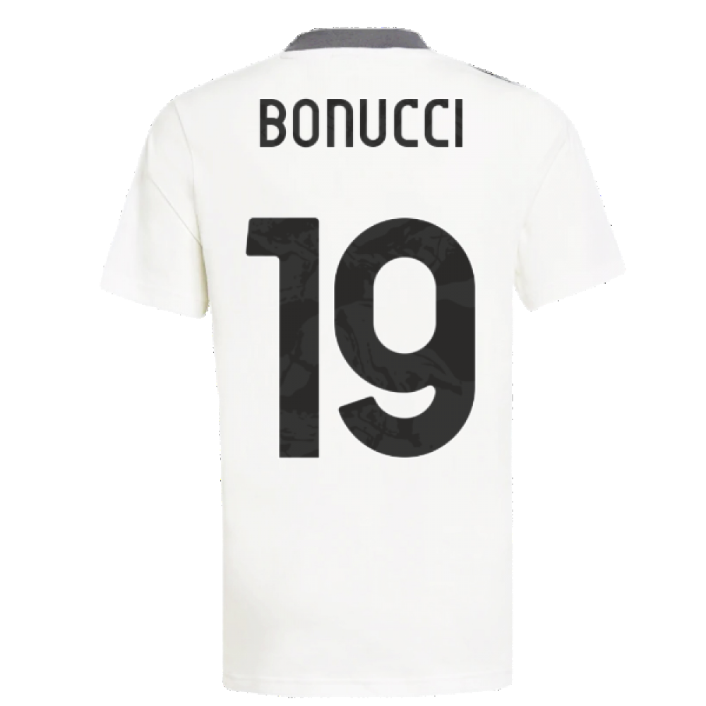 2021-2022 Juventus Training Shirt (White) - Ladies (BONUCCI 19)