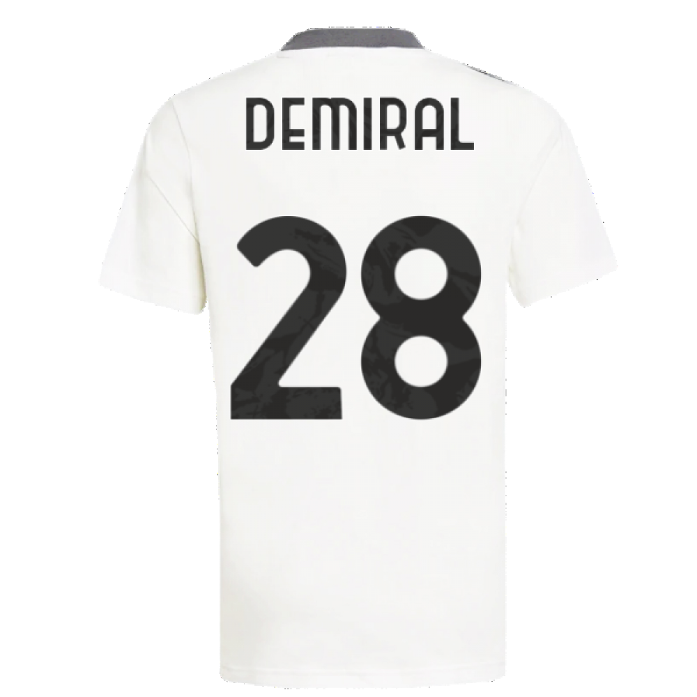 2021-2022 Juventus Training Shirt (White) - Ladies (DEMIRAL 28)