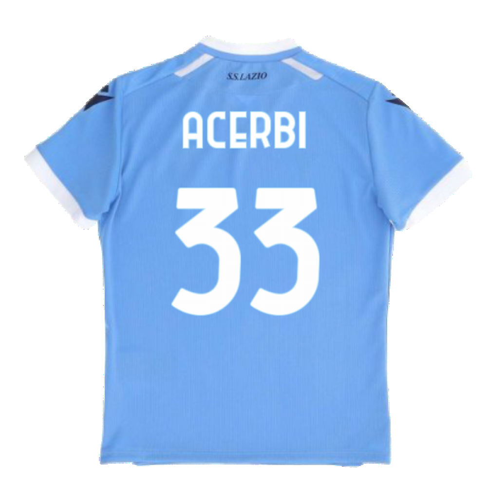 2021-2022 Lazio Home Shirt (Kids) (ACERBI 33)