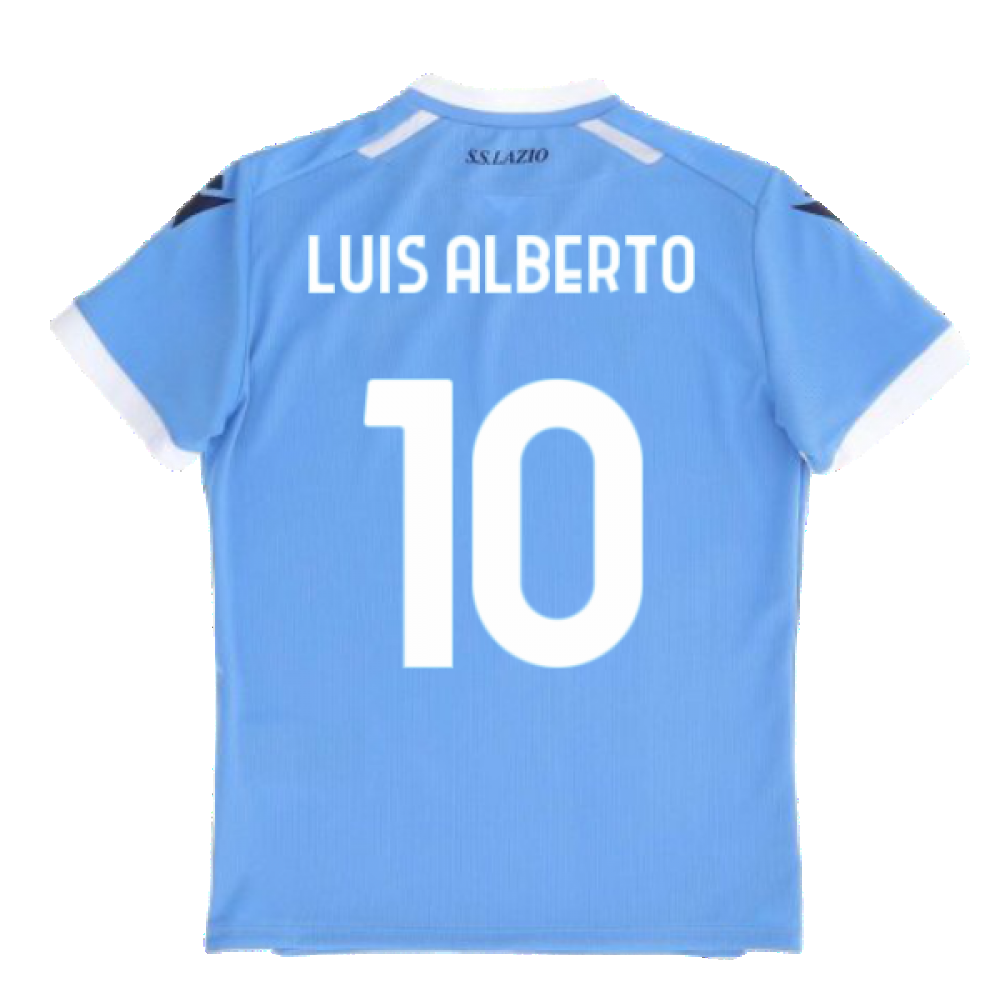 2021-2022 Lazio Home Shirt (Kids) (LUIS ALBERTO 10)