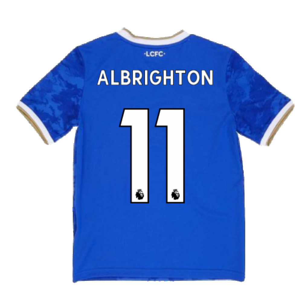 2021-2022 Leicester City Home Shirt (Kids) (ALBRIGHTON 11)