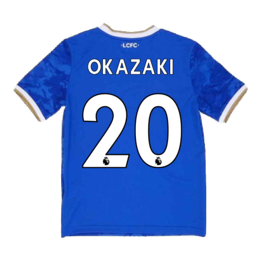 2021-2022 Leicester City Home Shirt (Kids) (OKAZAKI 20)