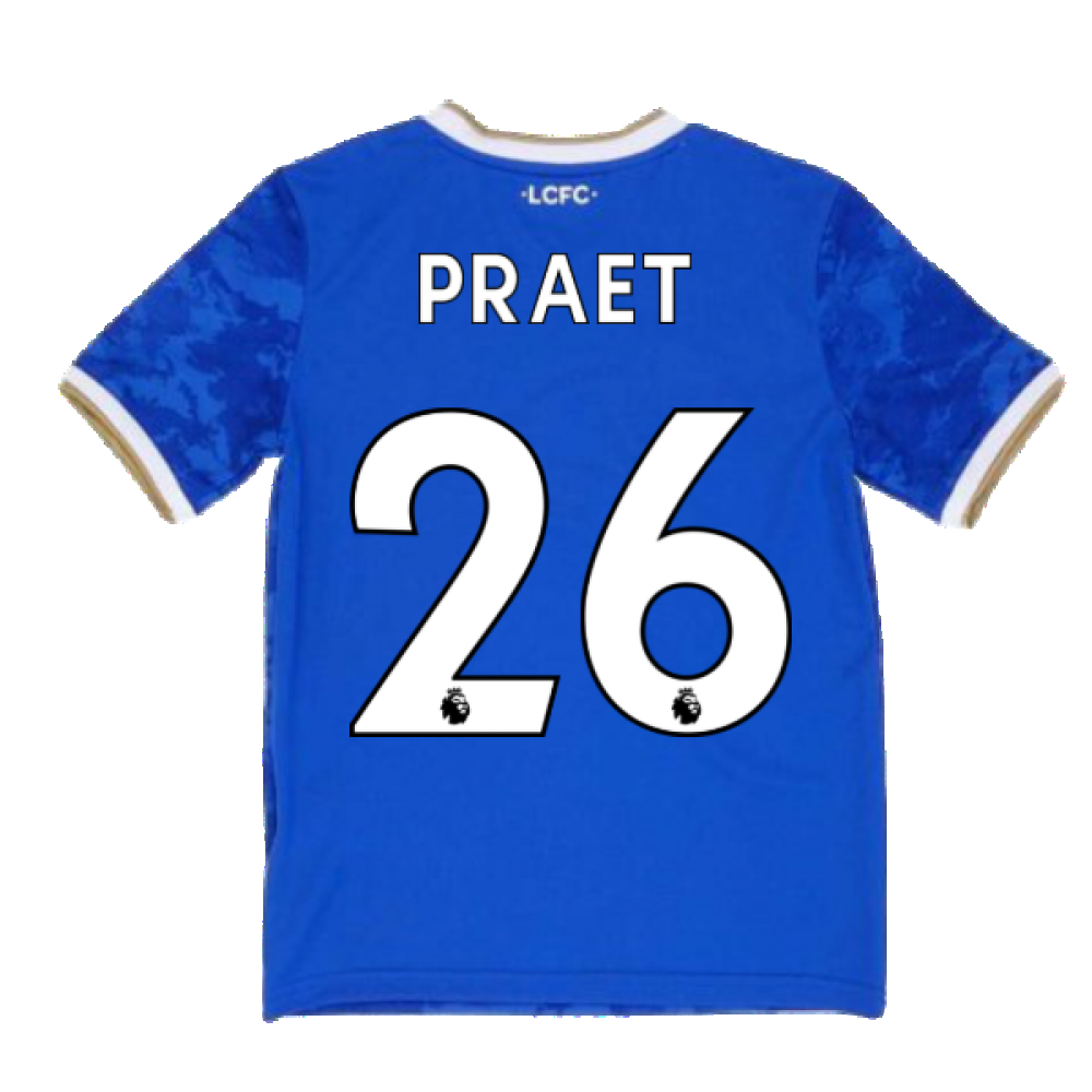 2021-2022 Leicester City Home Shirt (Kids) (PRAET 26)