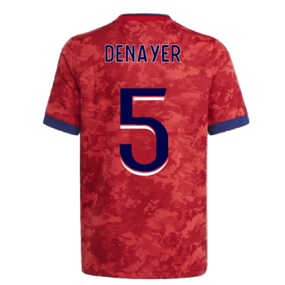 2021-2022 Lyon Away Shirt (Kids) (DENAYER 5)