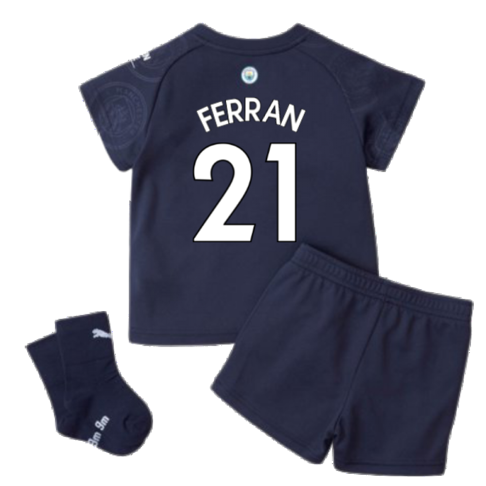 2021-2022 Man City 3rd Baby Kit (FERRAN 21)