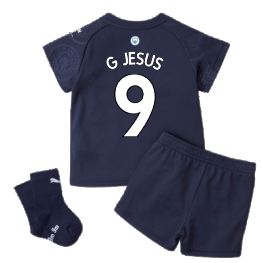 2021-2022 Man City 3rd Baby Kit (G JESUS 9)