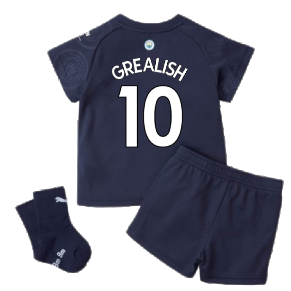 2021-2022 Man City 3rd Baby Kit (GREALISH 10)