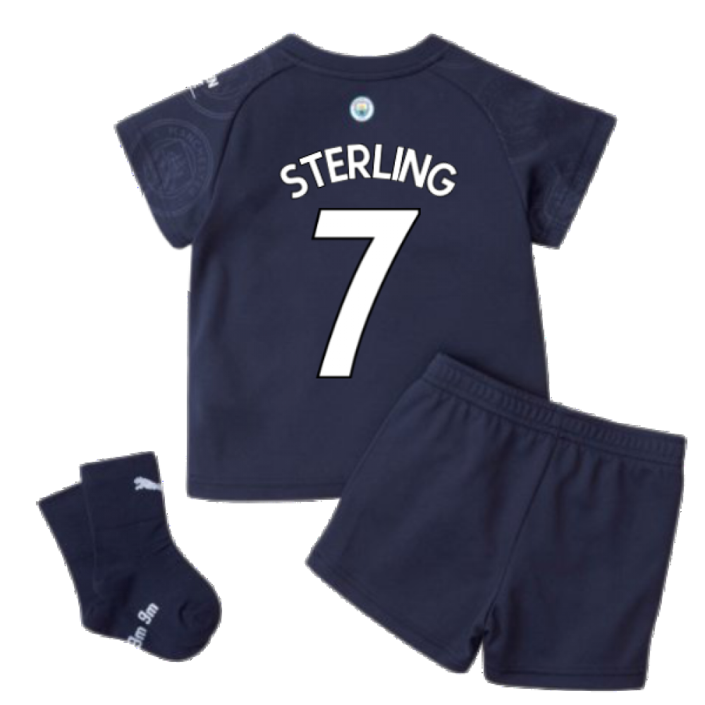 2021-2022 Man City 3rd Baby Kit (STERLING 7)