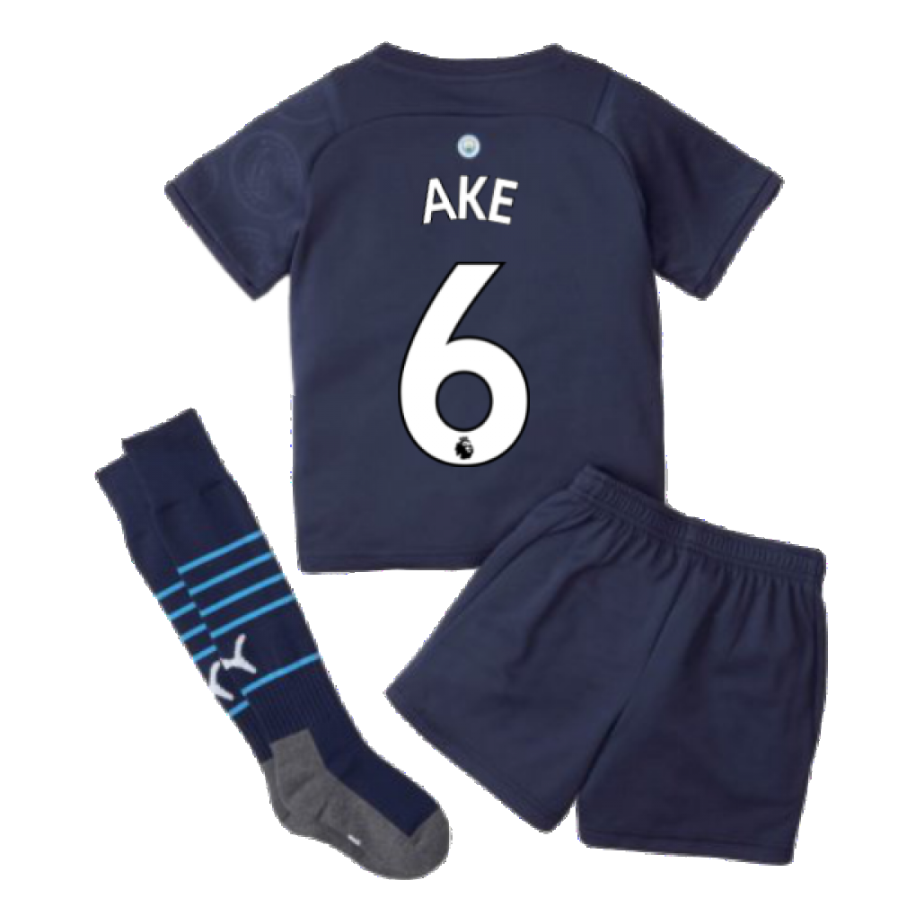 2021-2022 Man City 3rd Mini Kit (AKE 6)