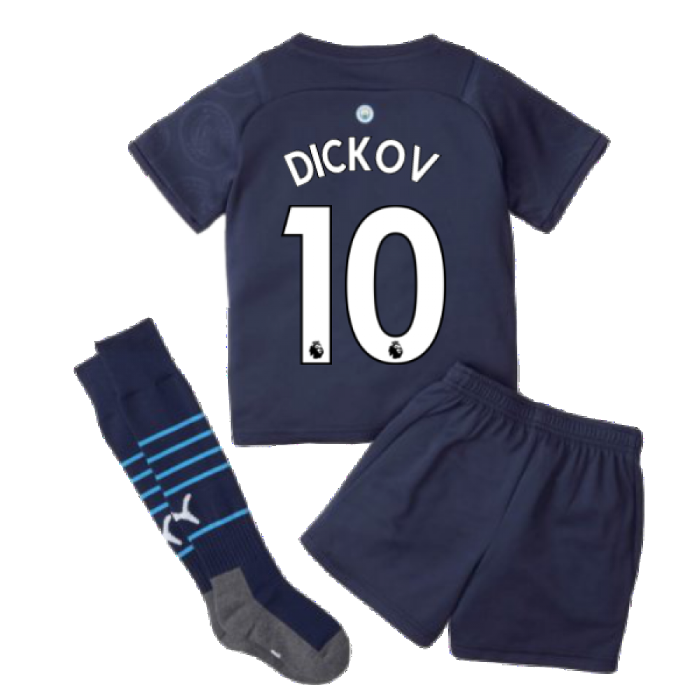 2021-2022 Man City 3rd Mini Kit (DICKOV 10)