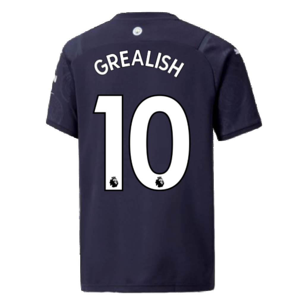 2021-2022 Man City 3rd Shirt (Kids) (GREALISH 10)