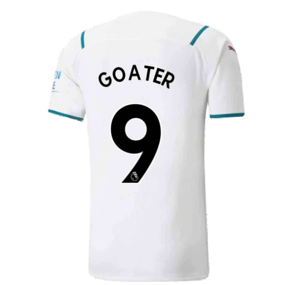 2021-2022 Man City Authentic Away Shirt (GOATER 9)