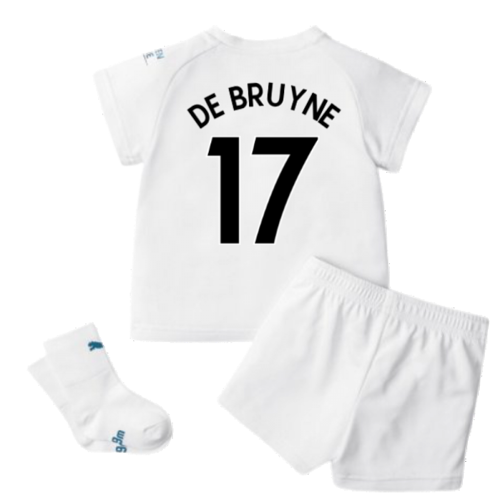 2021-2022 Man City Away Baby Kit (DE BRUYNE 17)