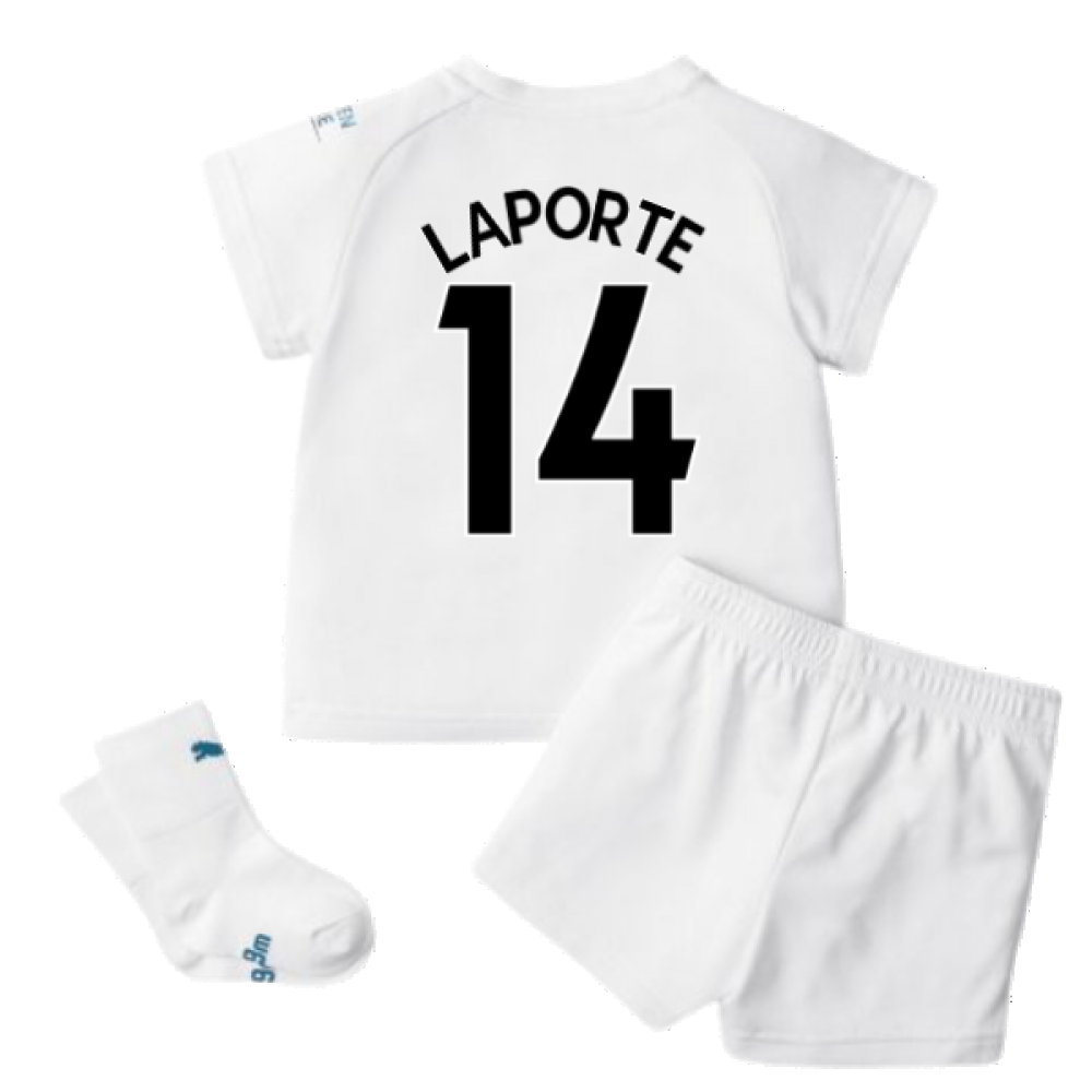 2021-2022 Man City Away Baby Kit (LAPORTE 14)