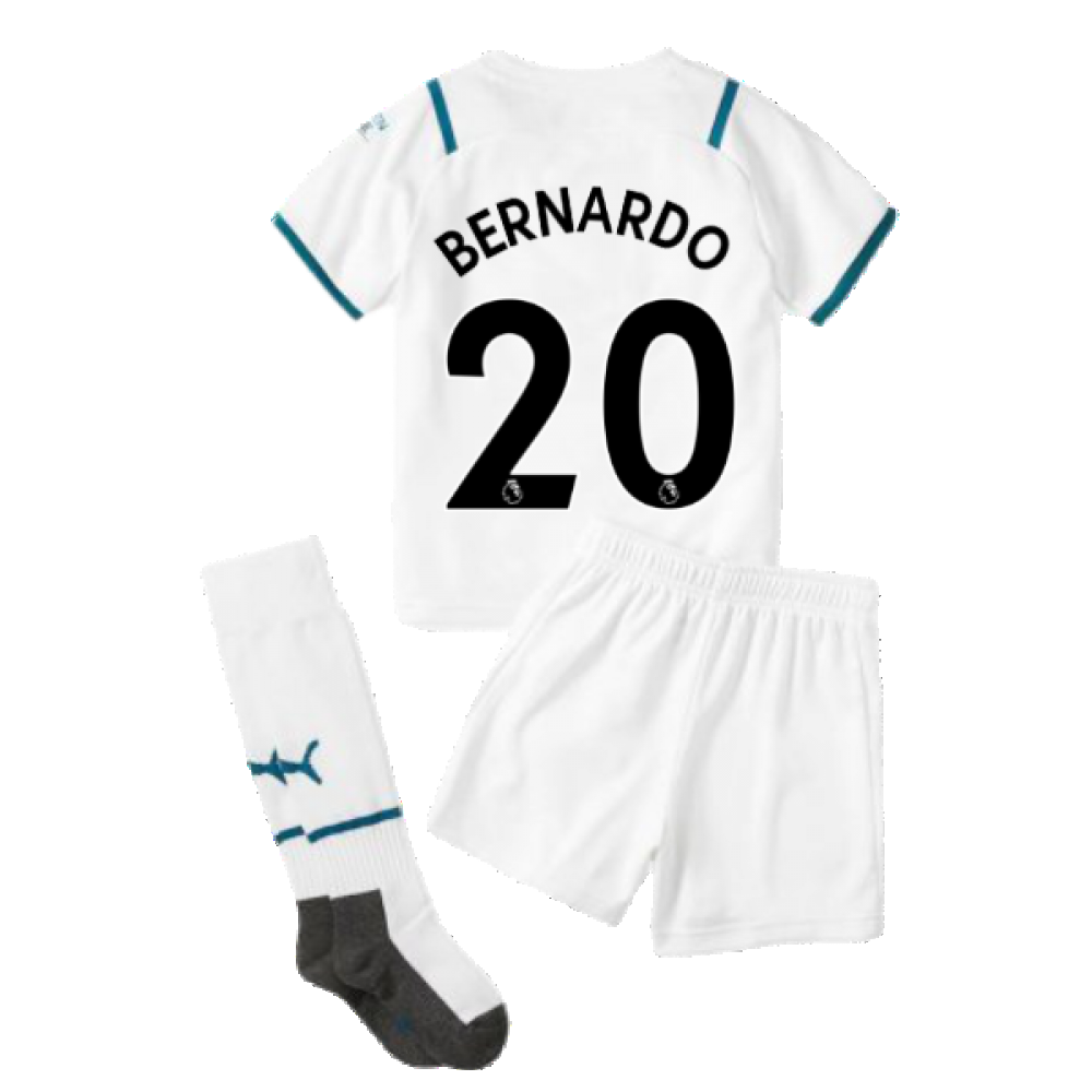 2021-2022 Man City Away Mini Kit (BERNARDO 20)