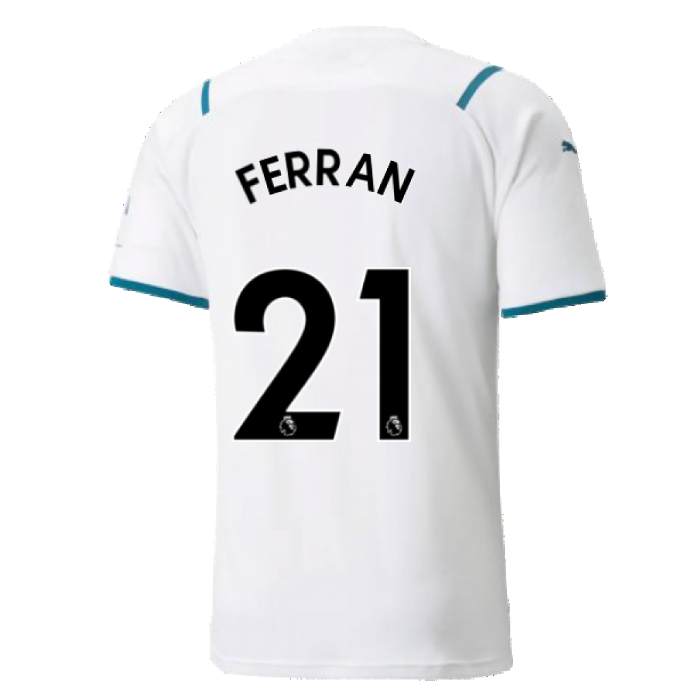 2021-2022 Man City Away Shirt (FERRAN 21)