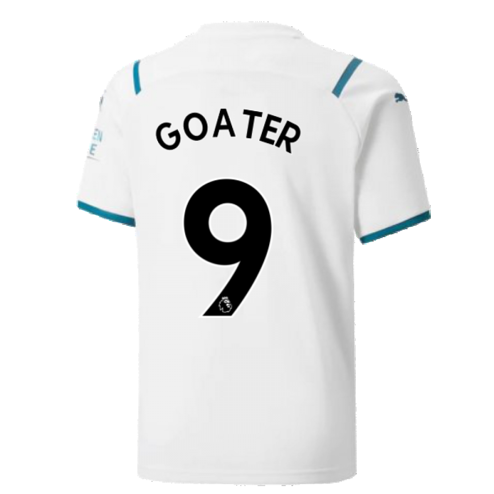 2021-2022 Man City Away Shirt (Kids) (GOATER 9)