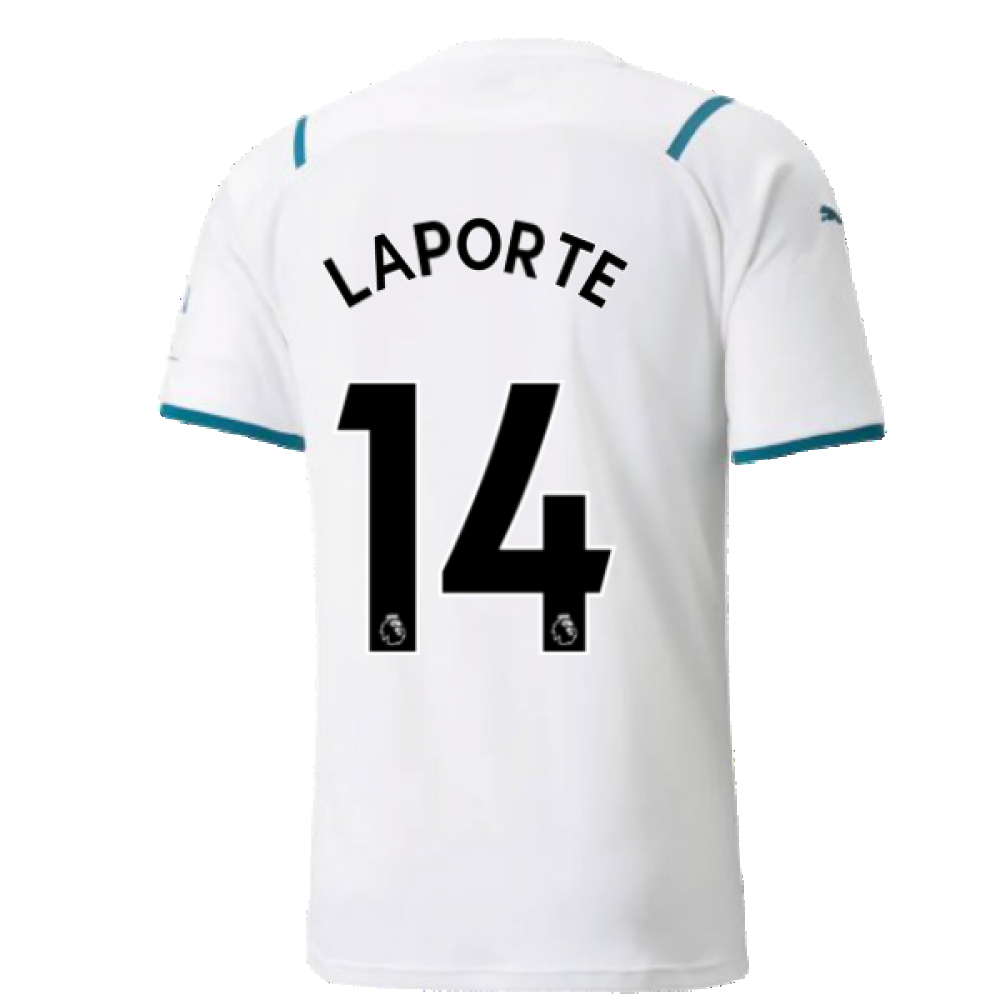 2021-2022 Man City Away Shirt (LAPORTE 14)