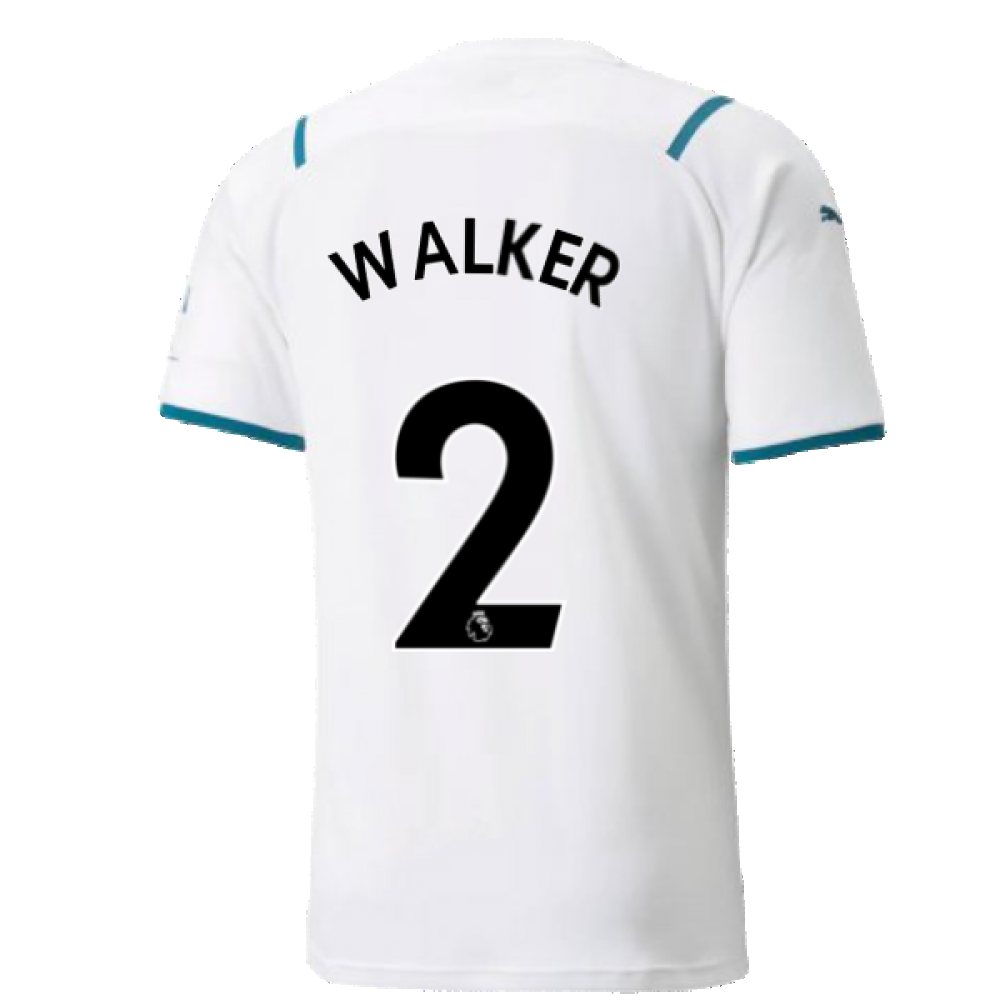 2021-2022 Man City Away Shirt (WALKER 2)