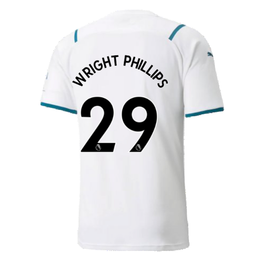 2021-2022 Man City Away Shirt (WRIGHT PHILLIPS 29)