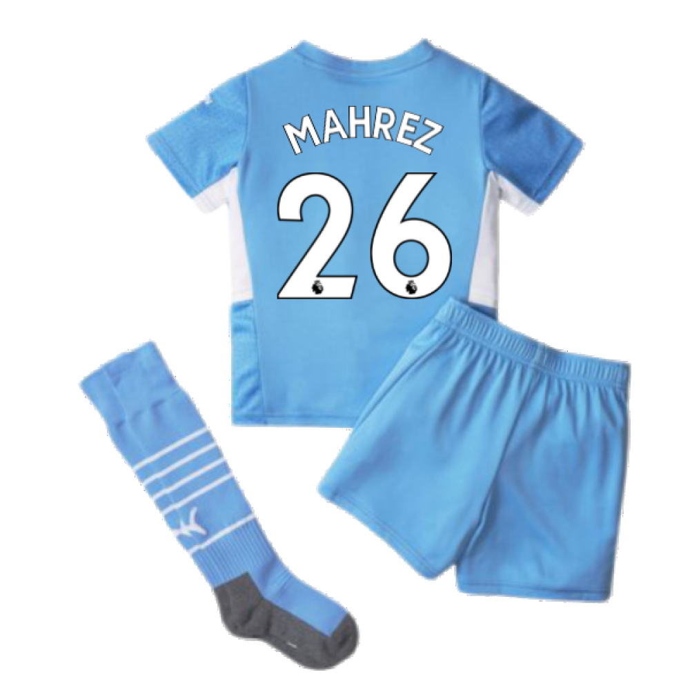 2021-2022 Man City Home Mini Kit (MAHREZ 26)