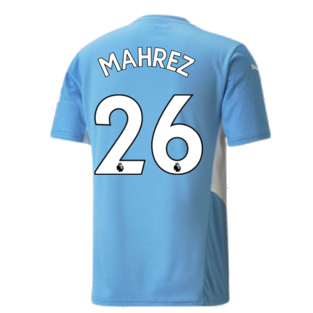 2021-2022 Man City Home Shirt (MAHREZ 26)