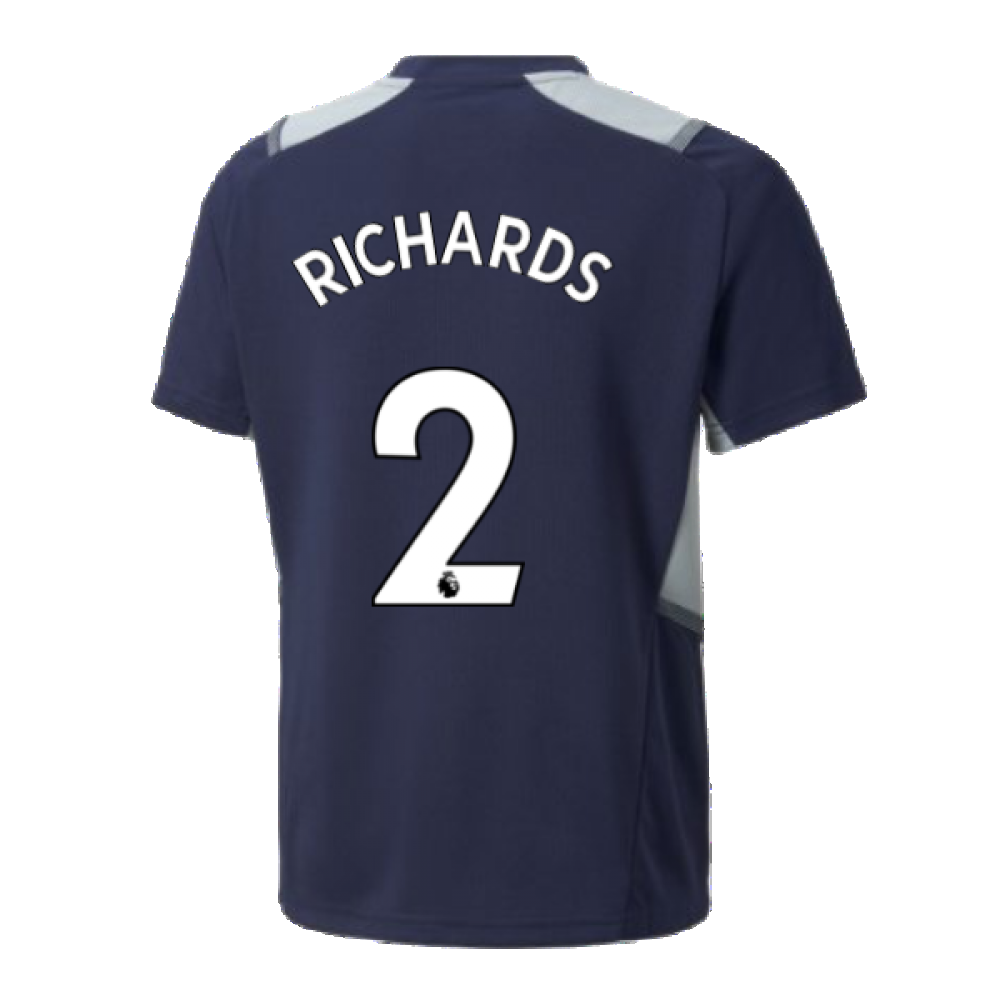 2021-2022 Man City PRO Training Jersey (Peacot) (RICHARDS 2)