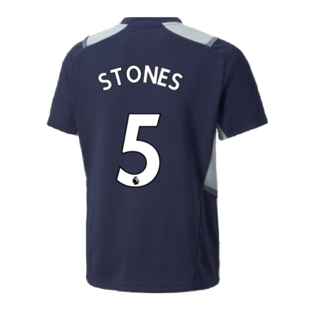 2021-2022 Man City PRO Training Jersey (Peacot) (STONES 5)