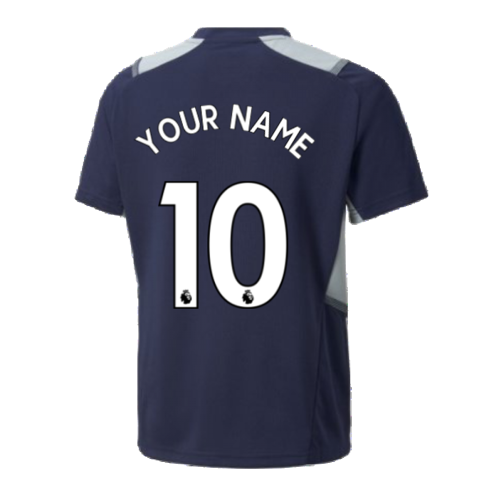 2021-2022 Man City PRO Training Jersey (Peacot) (Your Name)